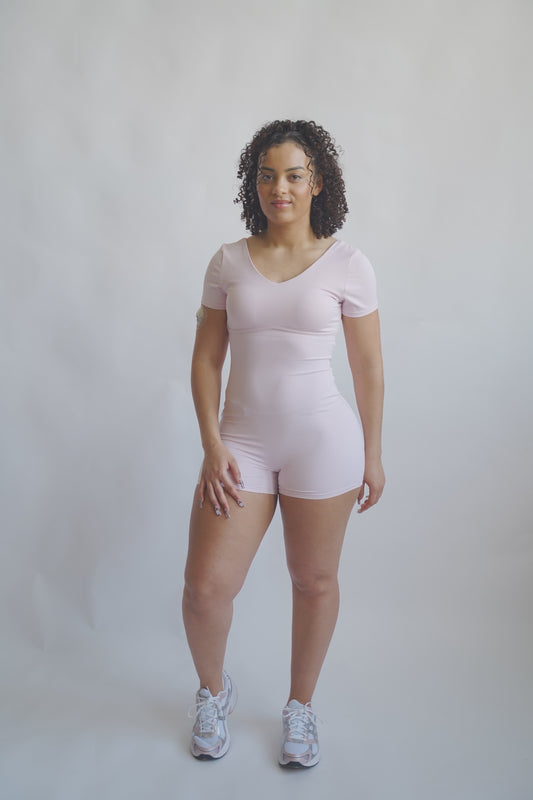 Pink Blossom Playsuit