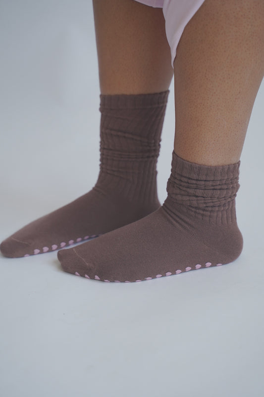 GNTL Pilates Scrunch Socks