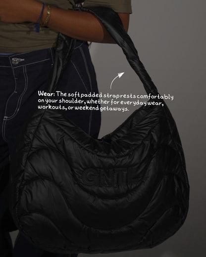 GNTL Oversized Puffer Bag