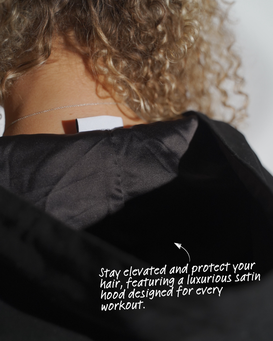 GNTL Satin Hoodie Zip-Up Jacket