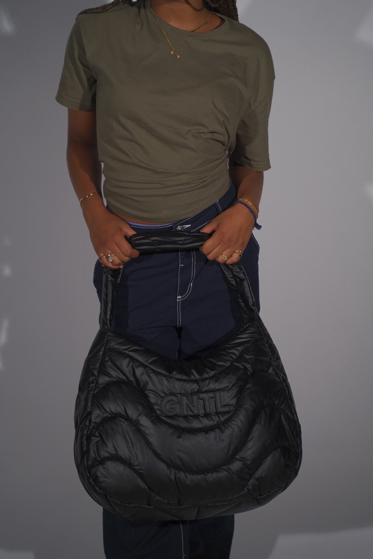 GNTL Oversized Puffer Bag