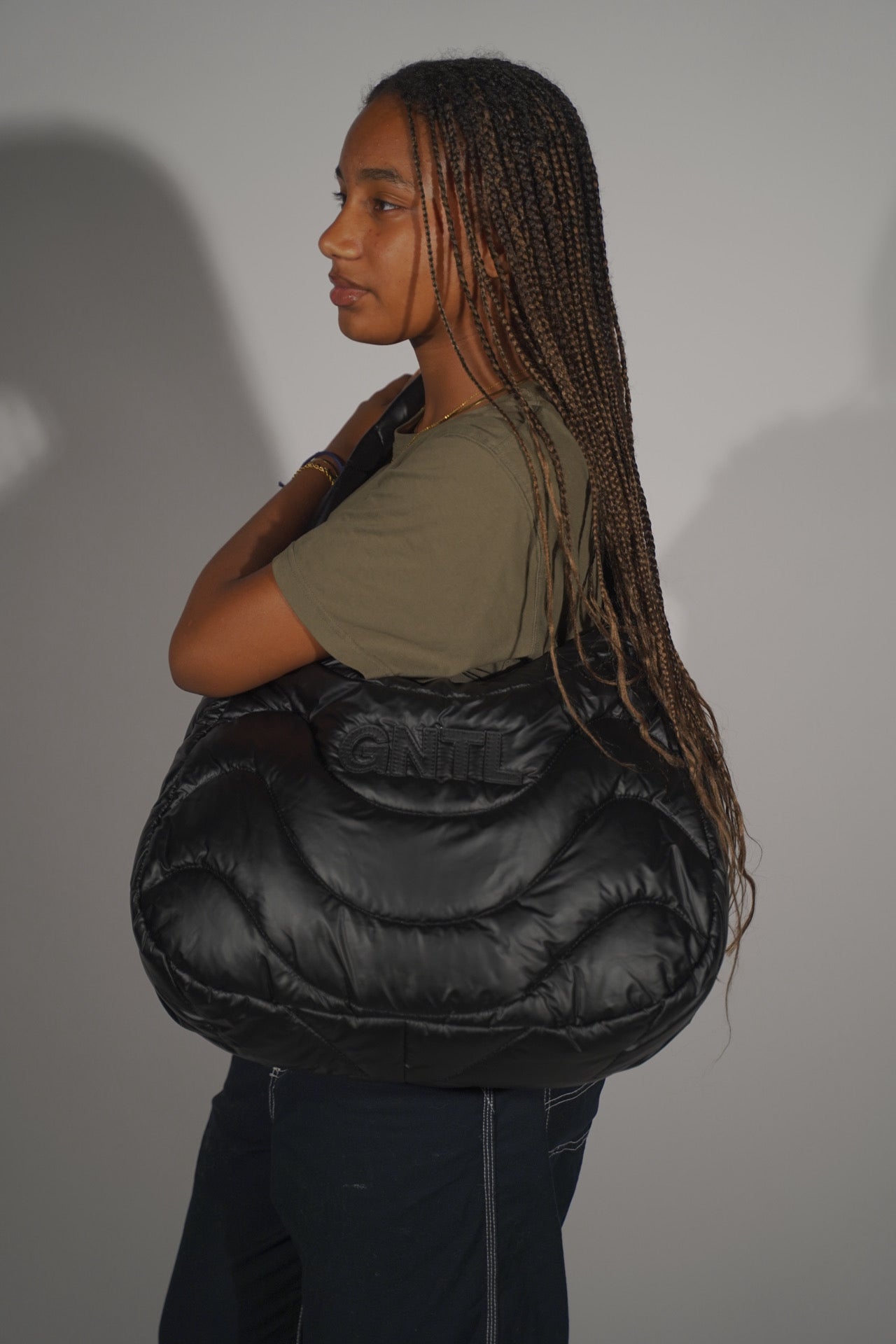 GNTL Oversized Puffer Bag