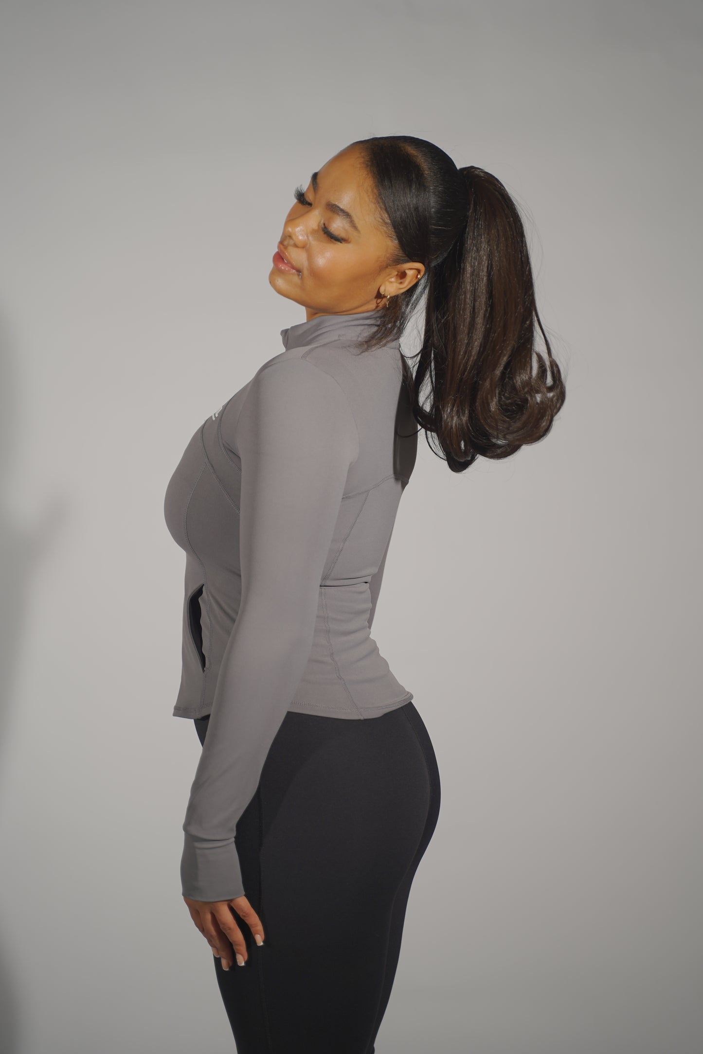 Grey contour Jacket