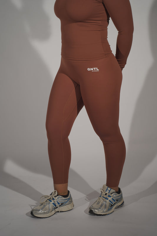 Brown seemless Legging