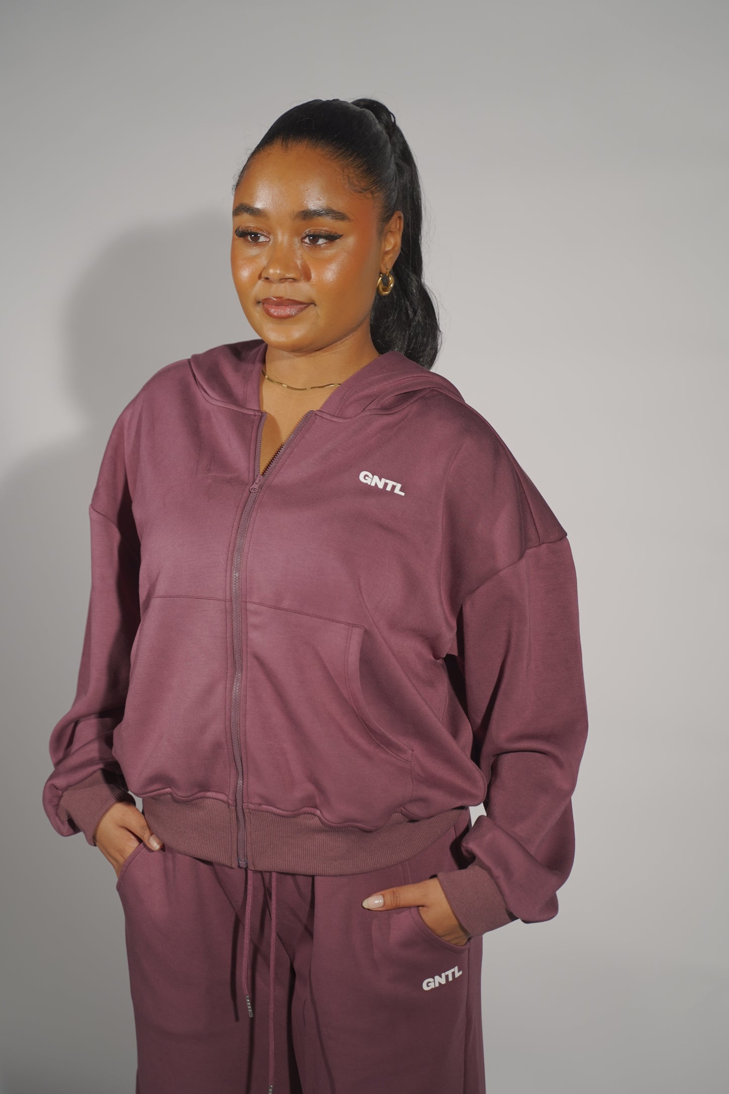 Purple Breathable Tracksuit