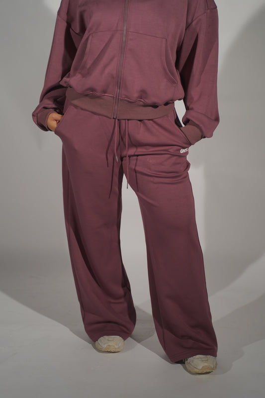 Purple Breathable Tracksuit Joggers