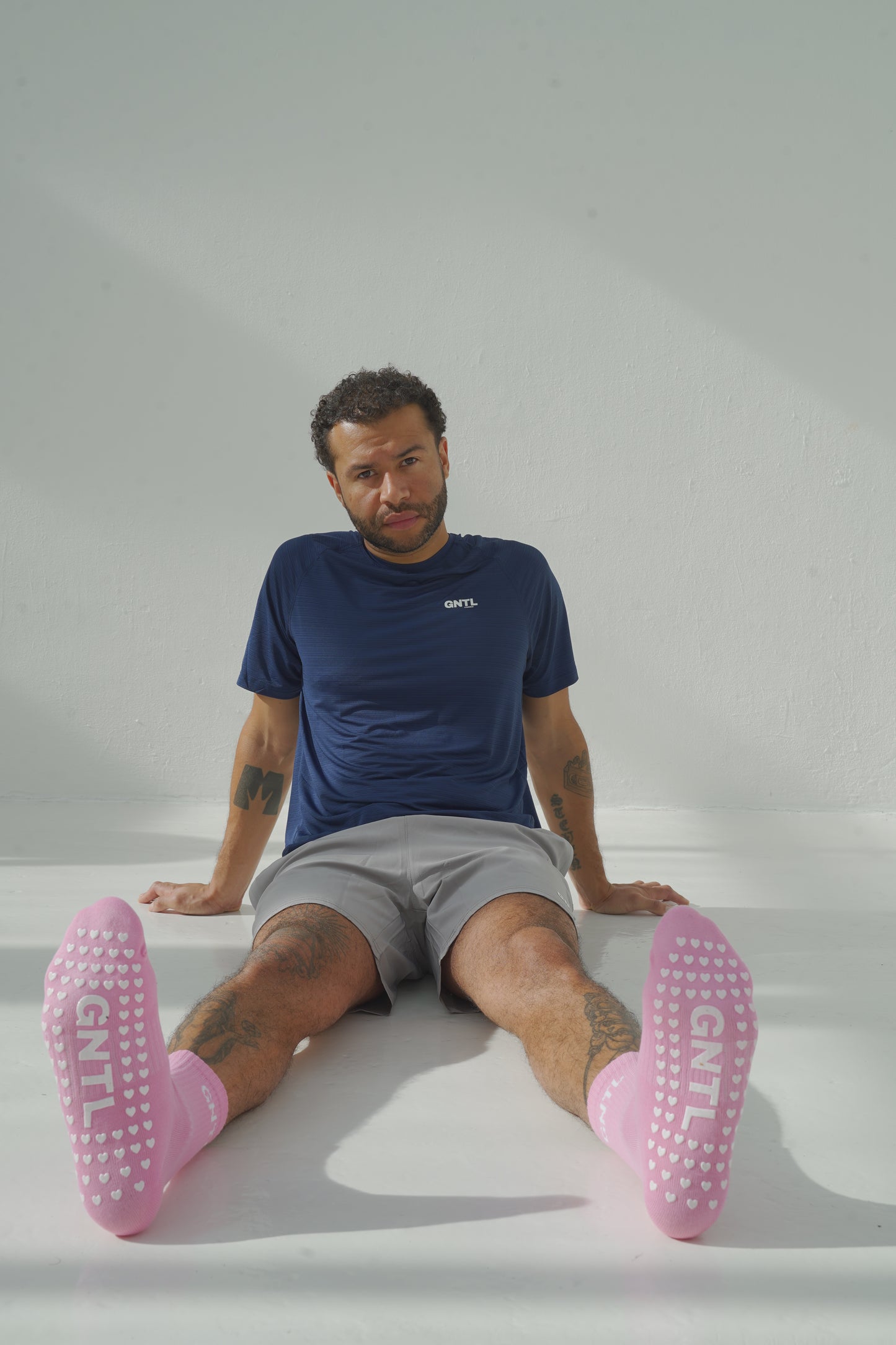 GNTL Heart Pilates Socks