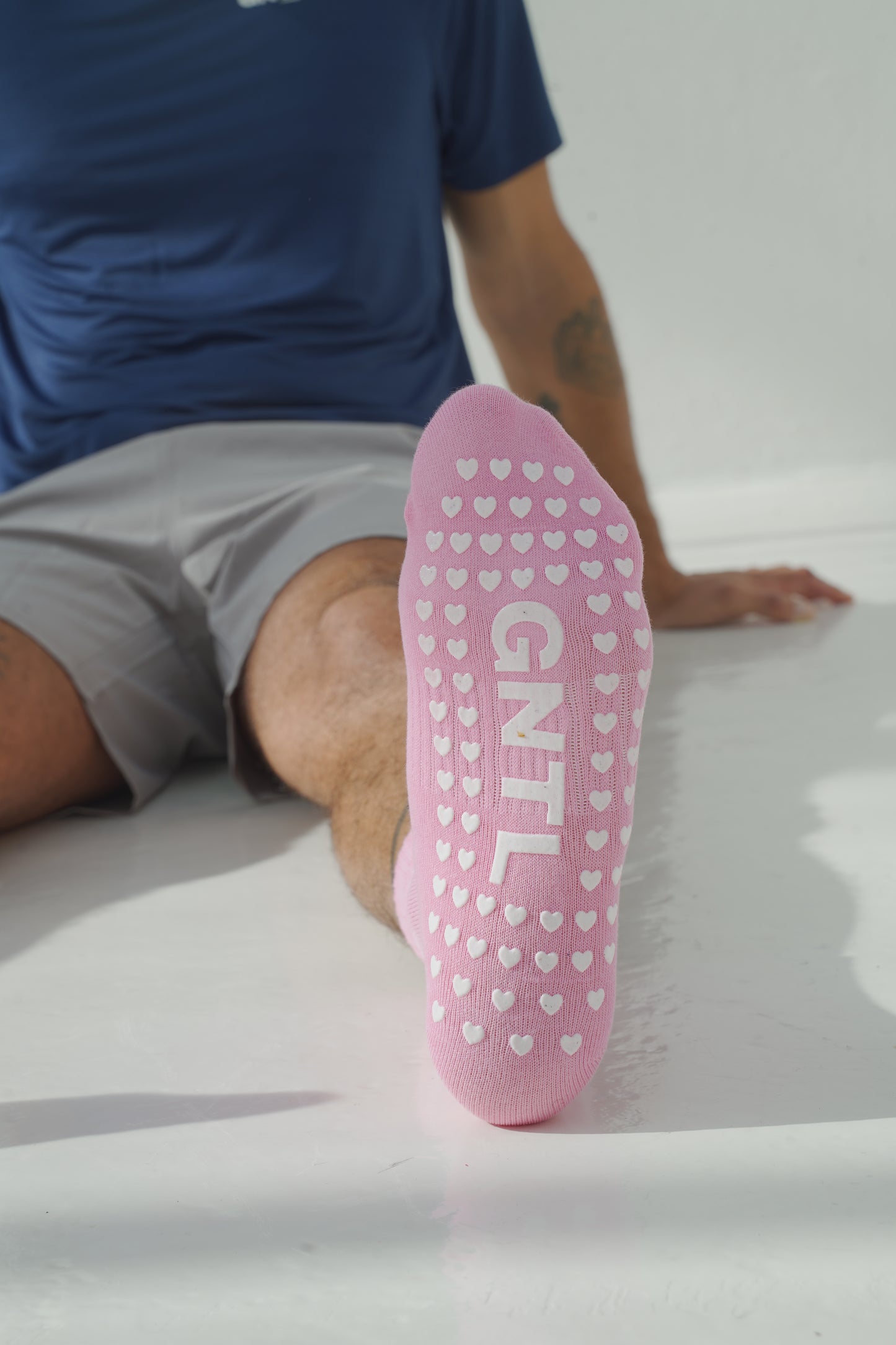 GNTL Heart Pilates Socks