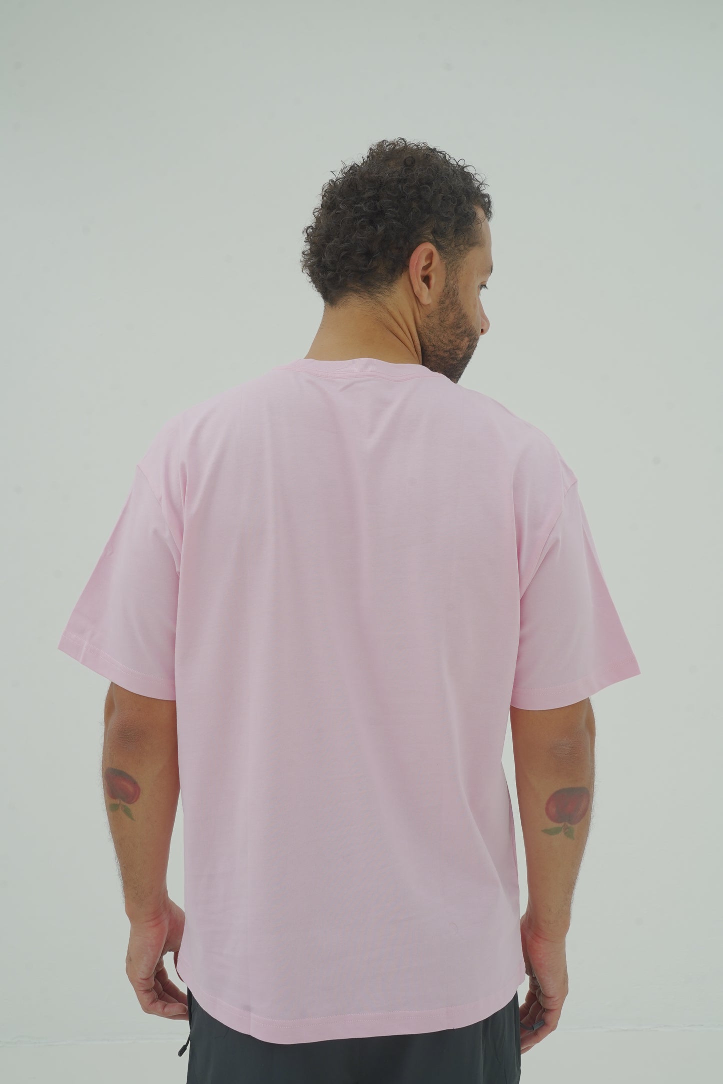 GNTL Oversized Unisex Pink Tee