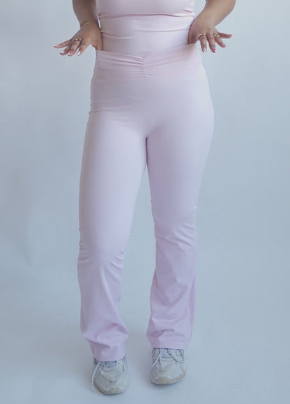 Pink Blossom Pants – Soft, Comfortable, and Stylish Workout Set
